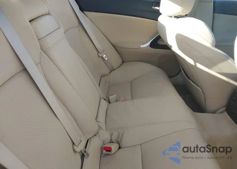 2007 Lexus Is 250 z USA, uszkodzony, nr VIN JTHCK262872019839